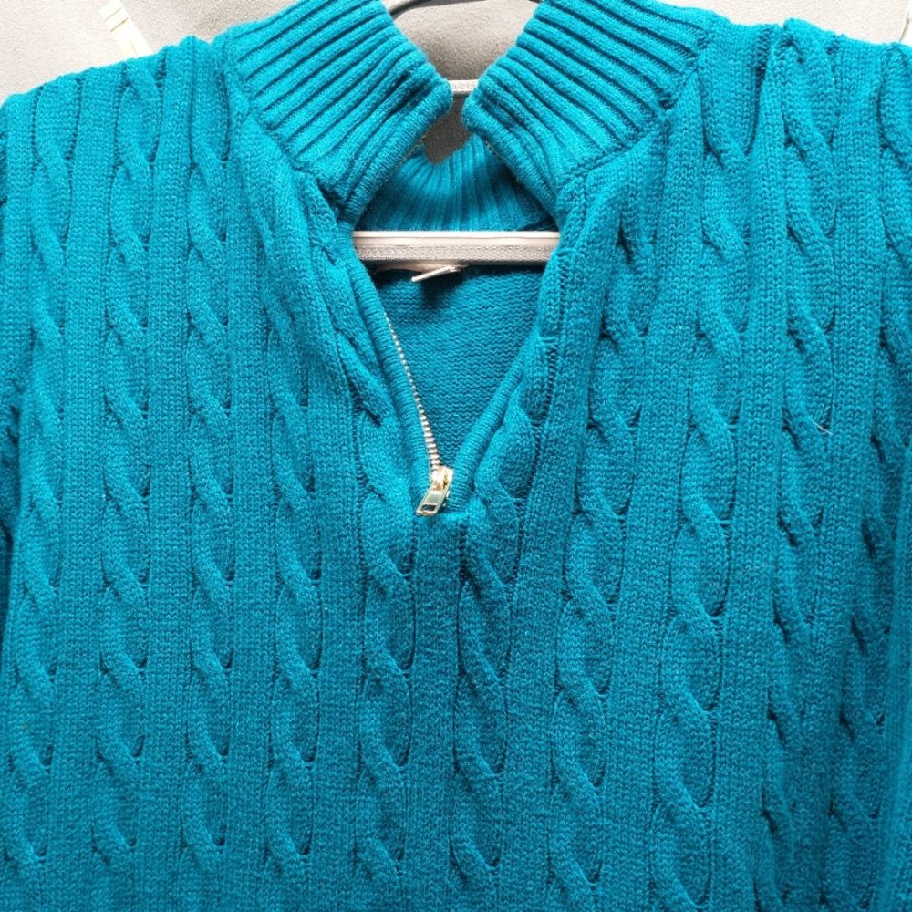 Green sweater
